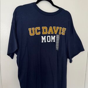 MV Sport Navy T-Shirt with White Print